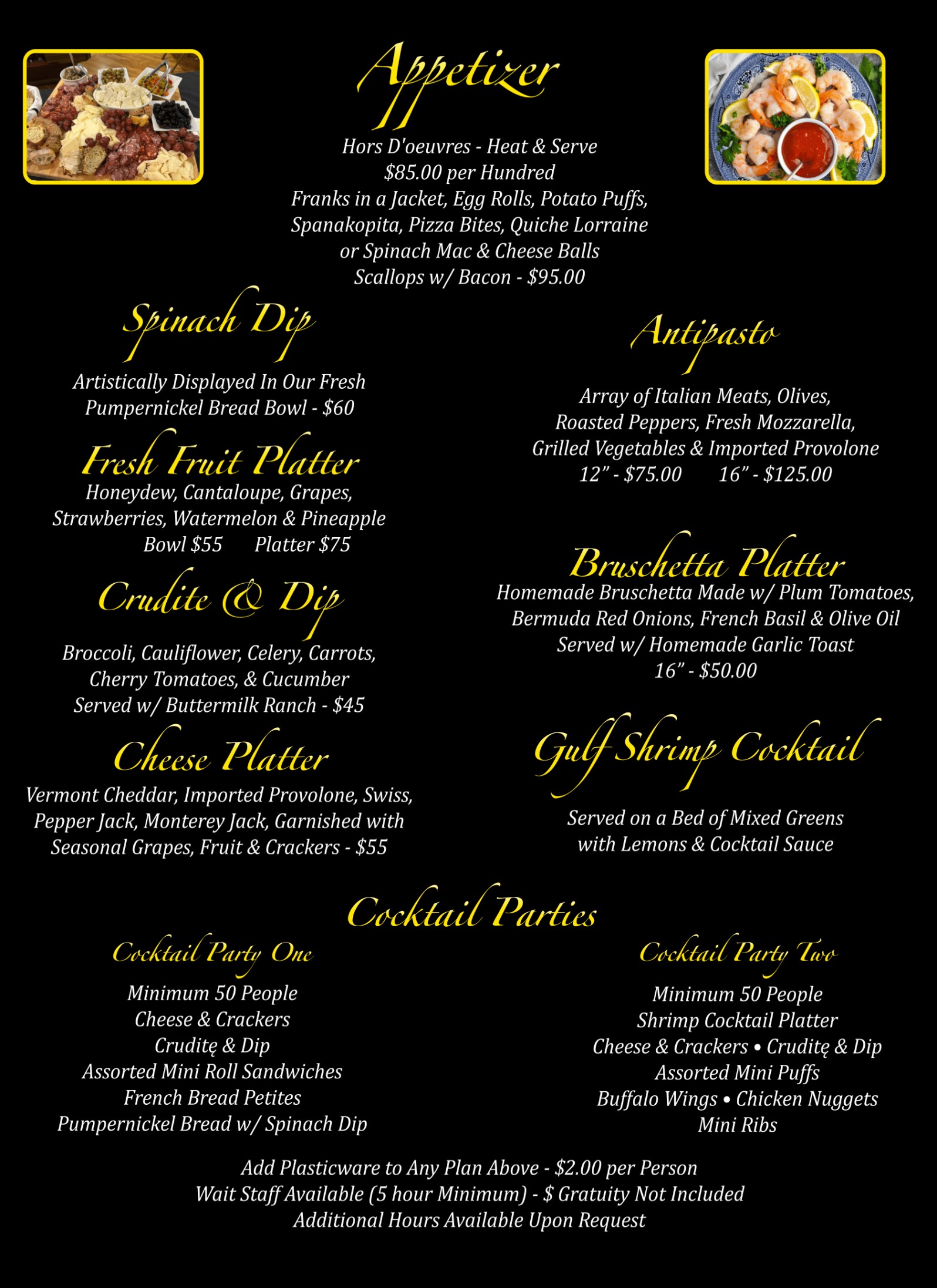 Catering menu5