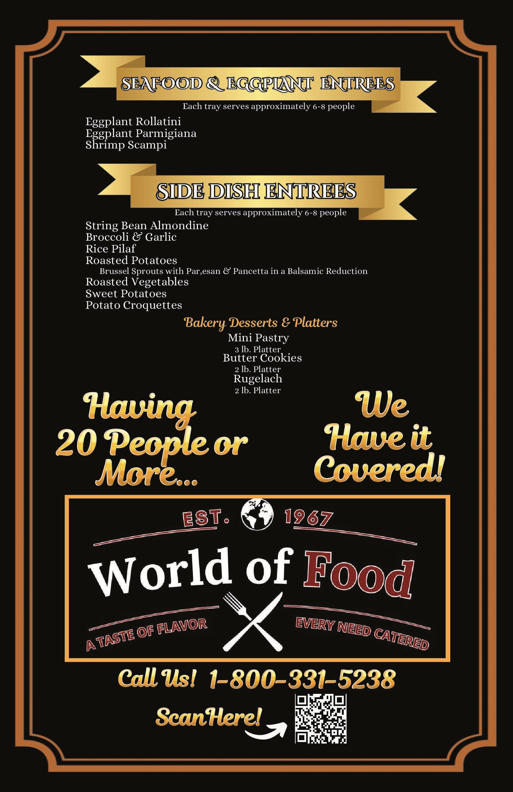 4Mt View Catering Menu 4