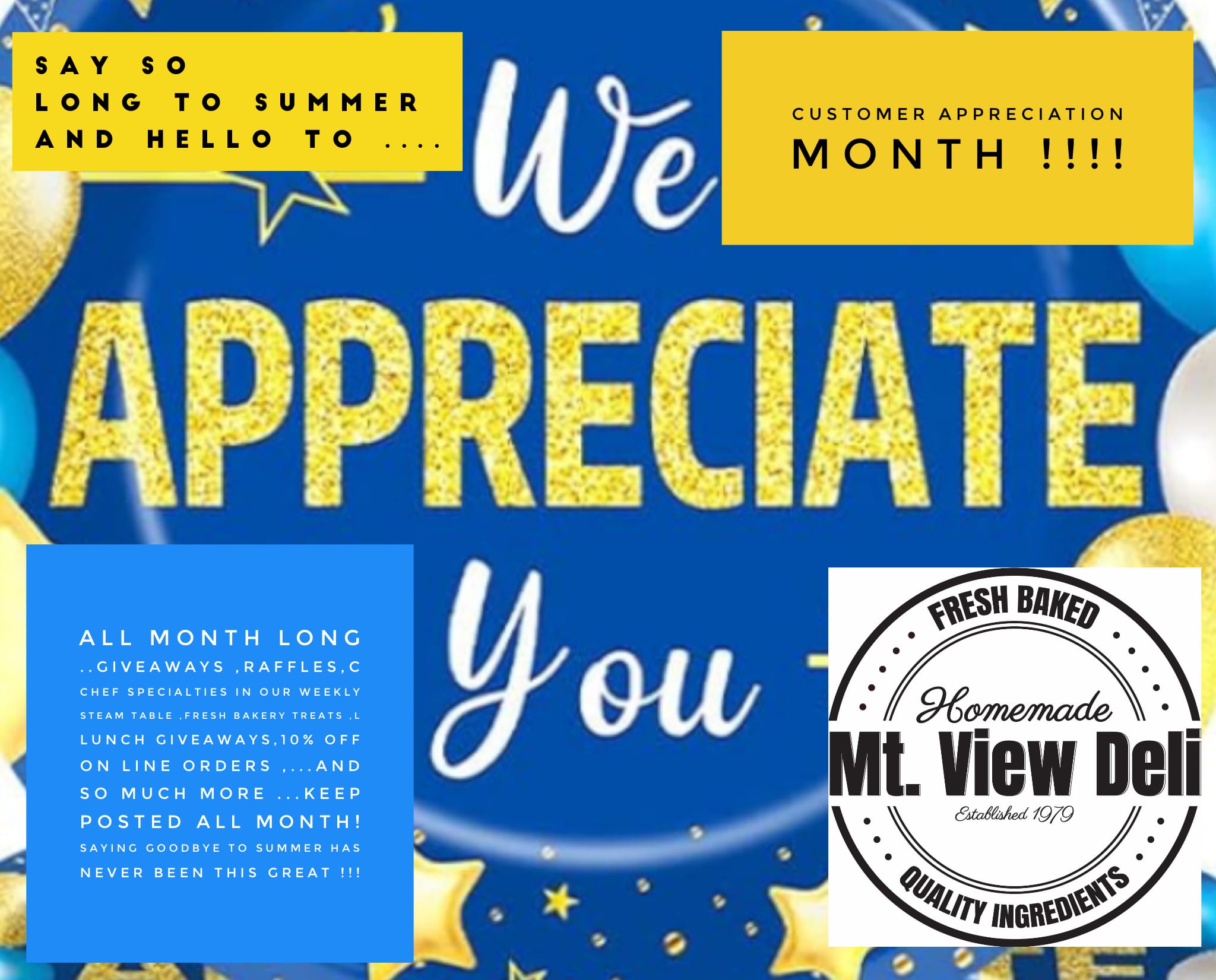 customer appreciation flyer